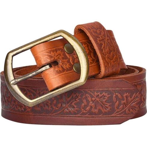 Woodland Embossed Buckle Belt