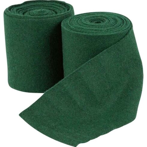 Woolen Leg Wraps - Green