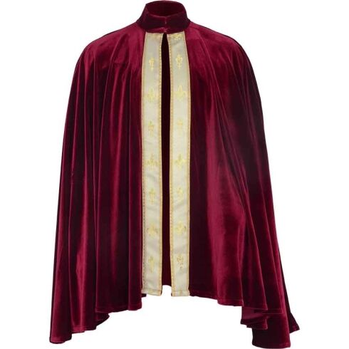 Regal Fleur de lis Short Cloak