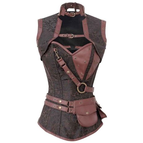 Steampunk Adventurers Corset with Jacket