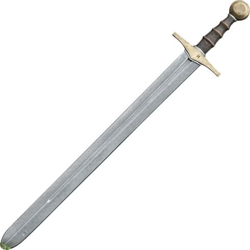 Knightly LARP Sword - Gold - 87 cm