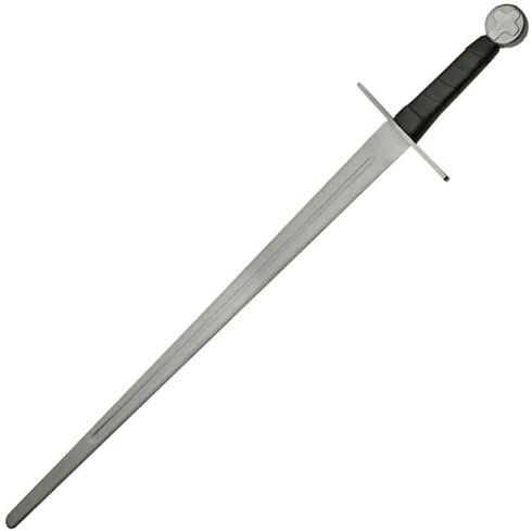 Rounded Tip Medieval Cross Sword