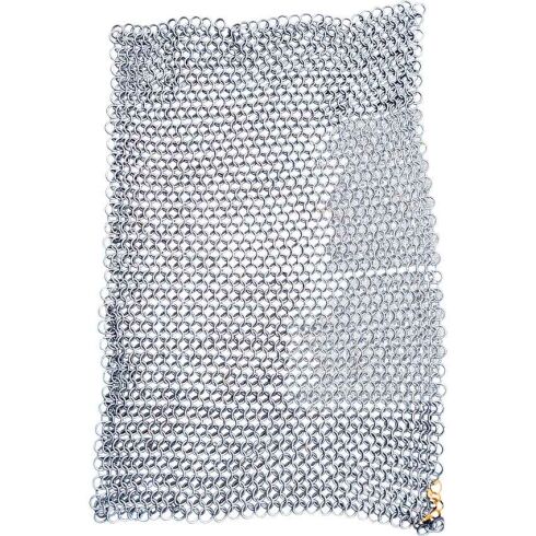 DIY Chainmail Sheet - 9mm Epic Grey - Small