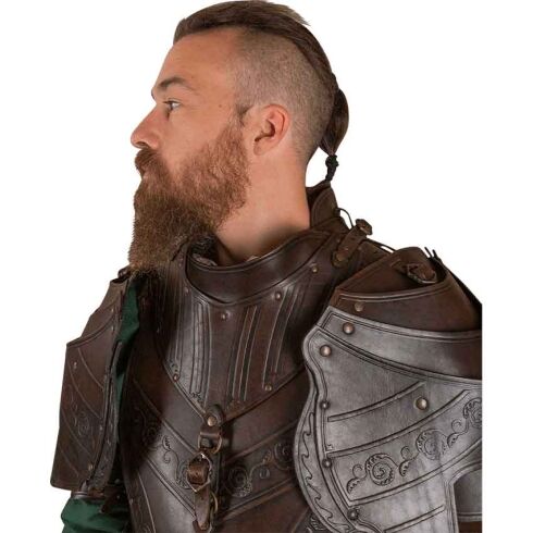 Lancelot Leather Gorget