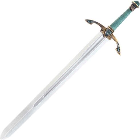 Emerald Gemstreak LARP Short Sword - Normal