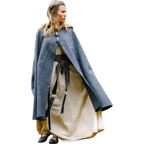 Marie Viking Cloak - Grey