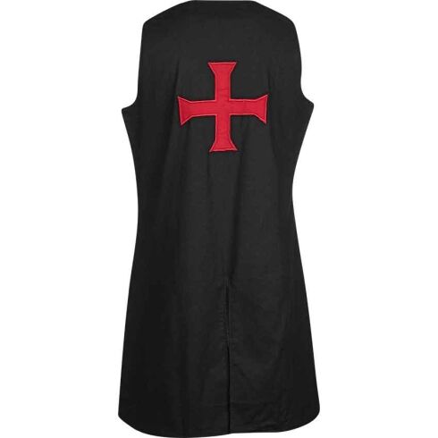 Black Templar Tunic with Red Cross