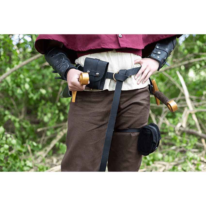 Diana Leather Ring Belt