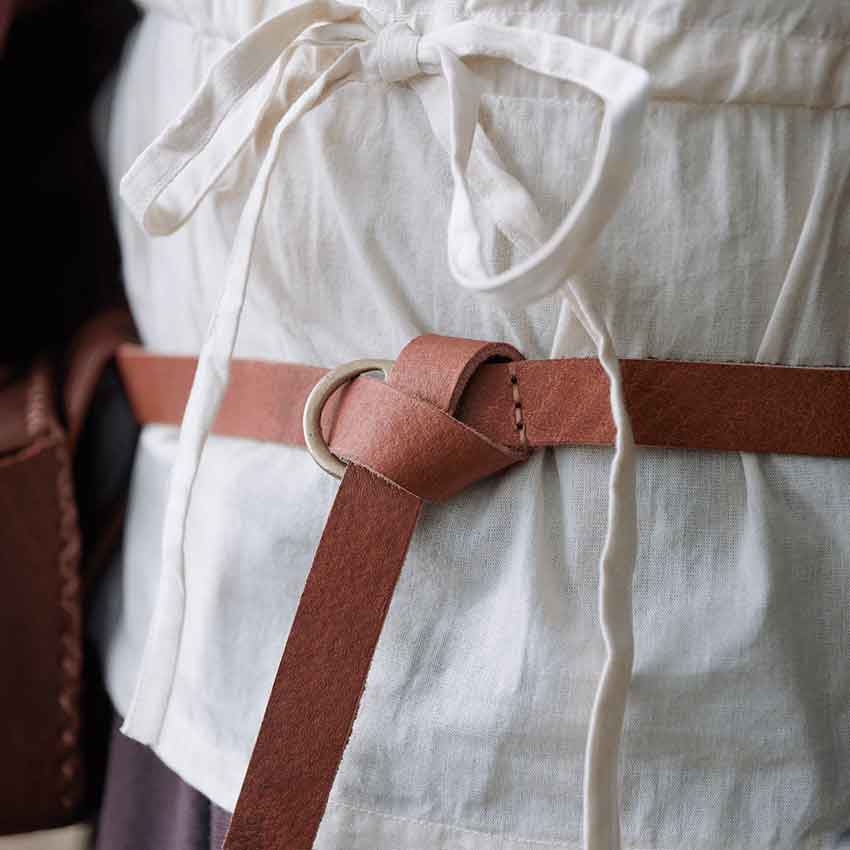 Diana Leather Ring Belt