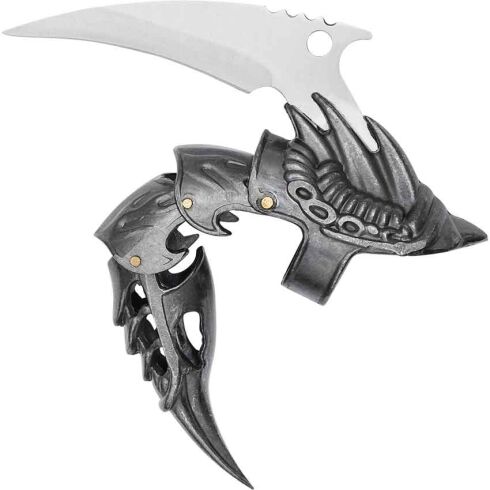 Silver Bladed Finger Armor