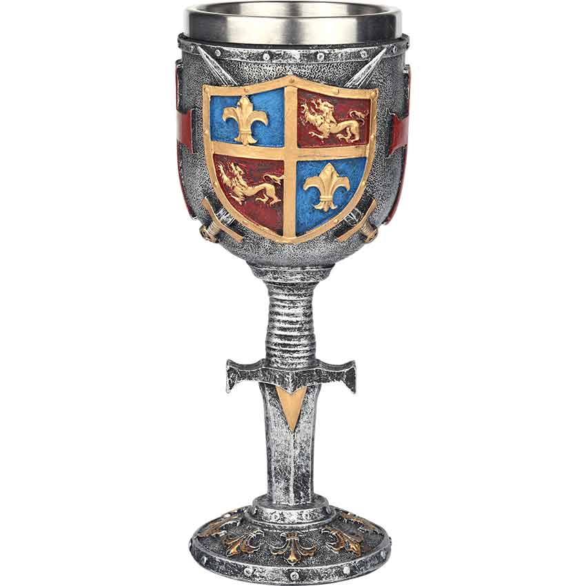 Medieval Heraldry Goblet