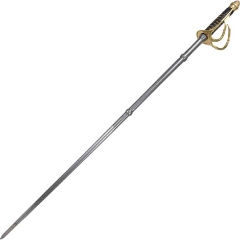 American Cavalry Officer's Steel Sword with Scabbard