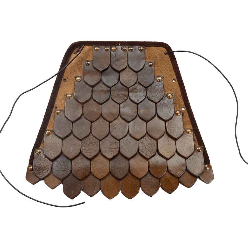 Leather Scale Greaves