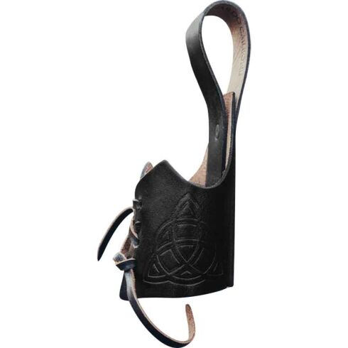 Kai Celtic Drinking Horn Holder - Black