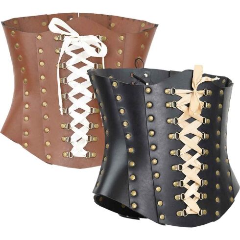 Isabella Leather Corset