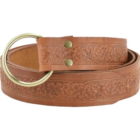 Woodland Embossed Ring Belt