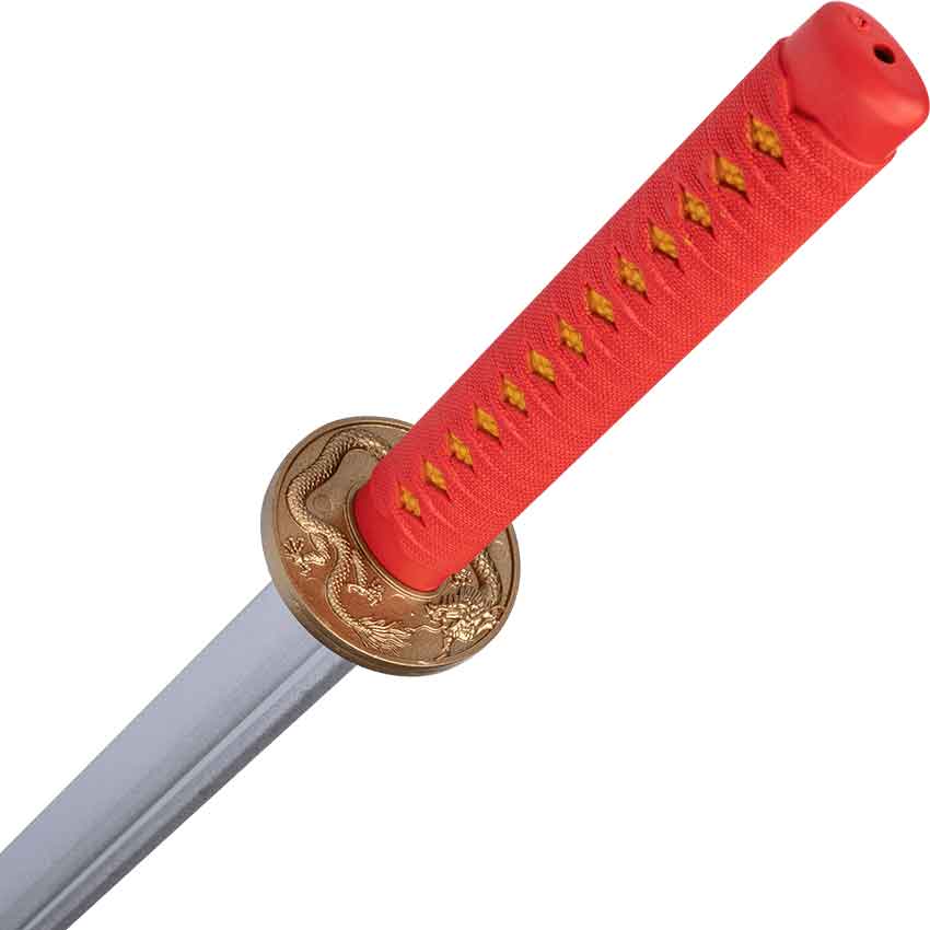 Silver Foam Samurai Katana