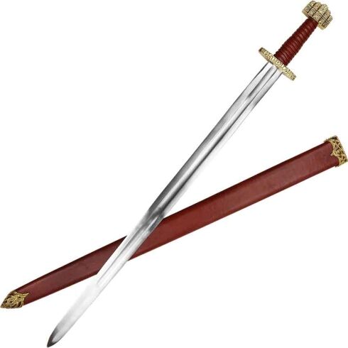 Chieftain's Viking Sword with Scabbard