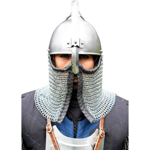 Persian Helmet - Polished Steel