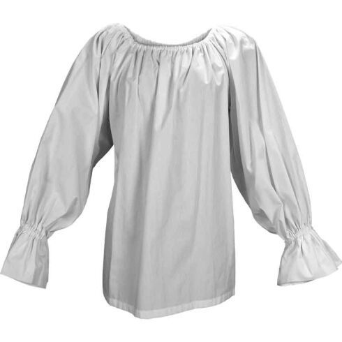 Ruffled Long Sleeve Chemise Top