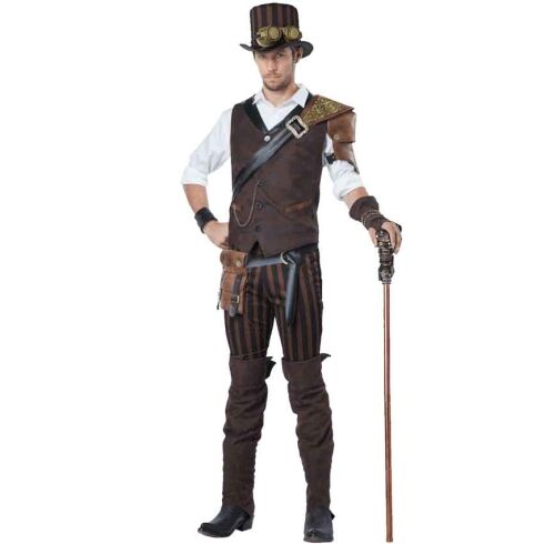 Mens Steampunk Adventurer Costume