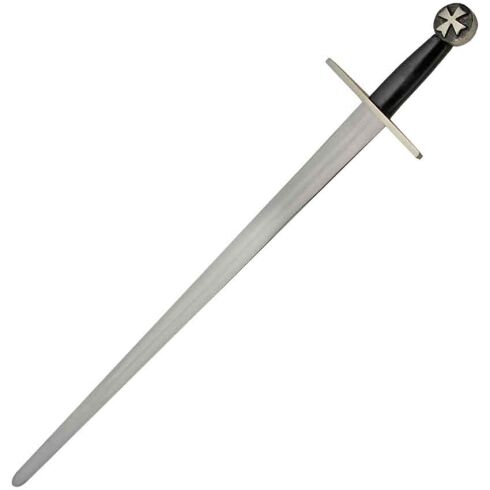 Templar Cross Sword with Scabbard Belt